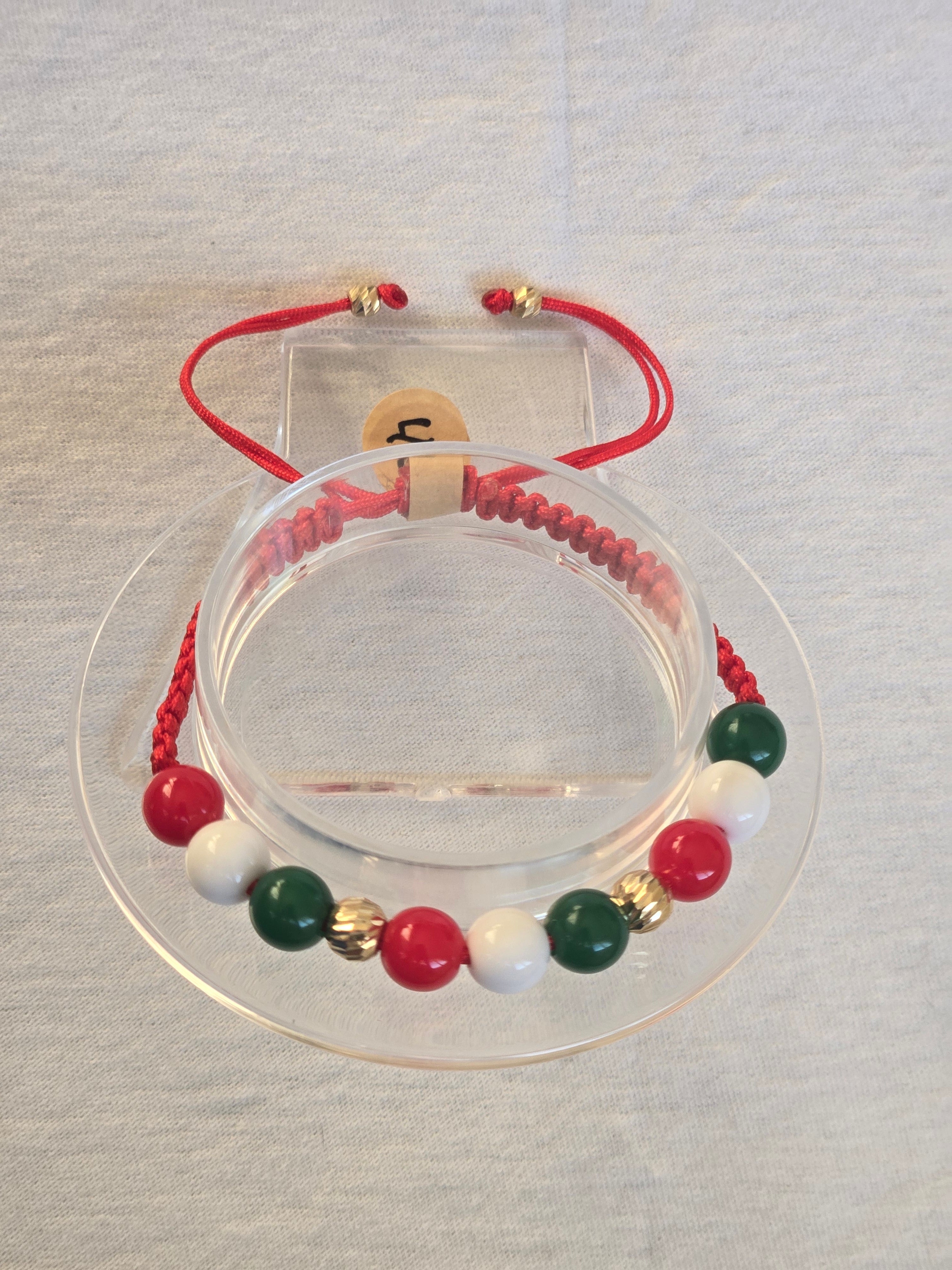 pulsera tricolor 10k